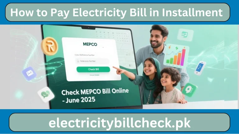 Pay Electricity Bill in Installment image