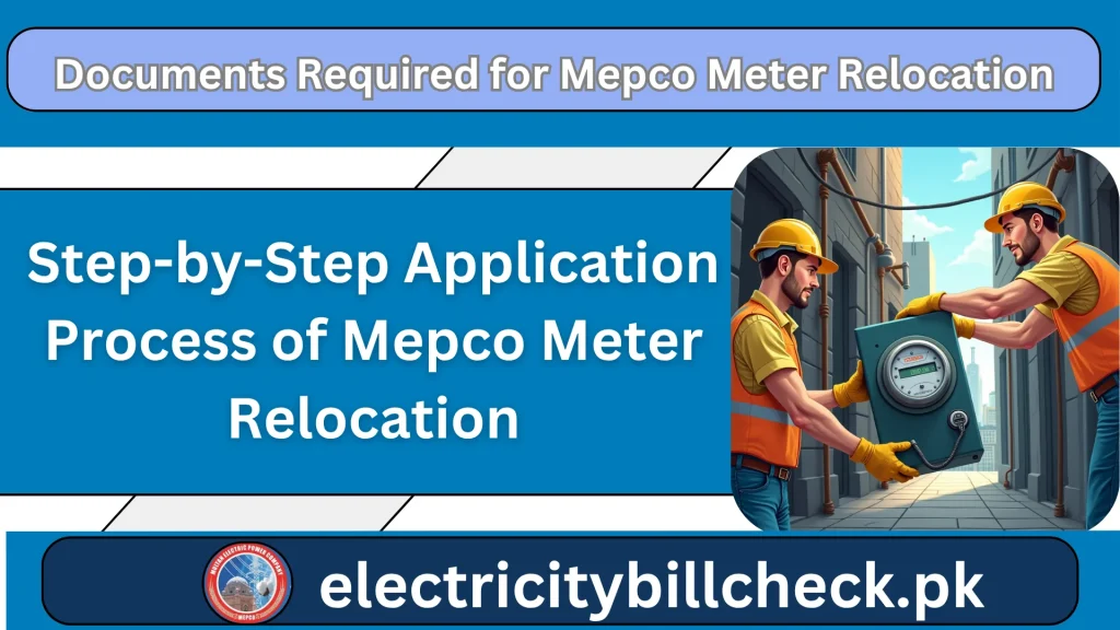 mepco meter replacement charges image