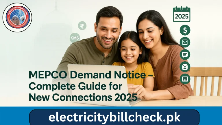 MEPCO Demand Notice image