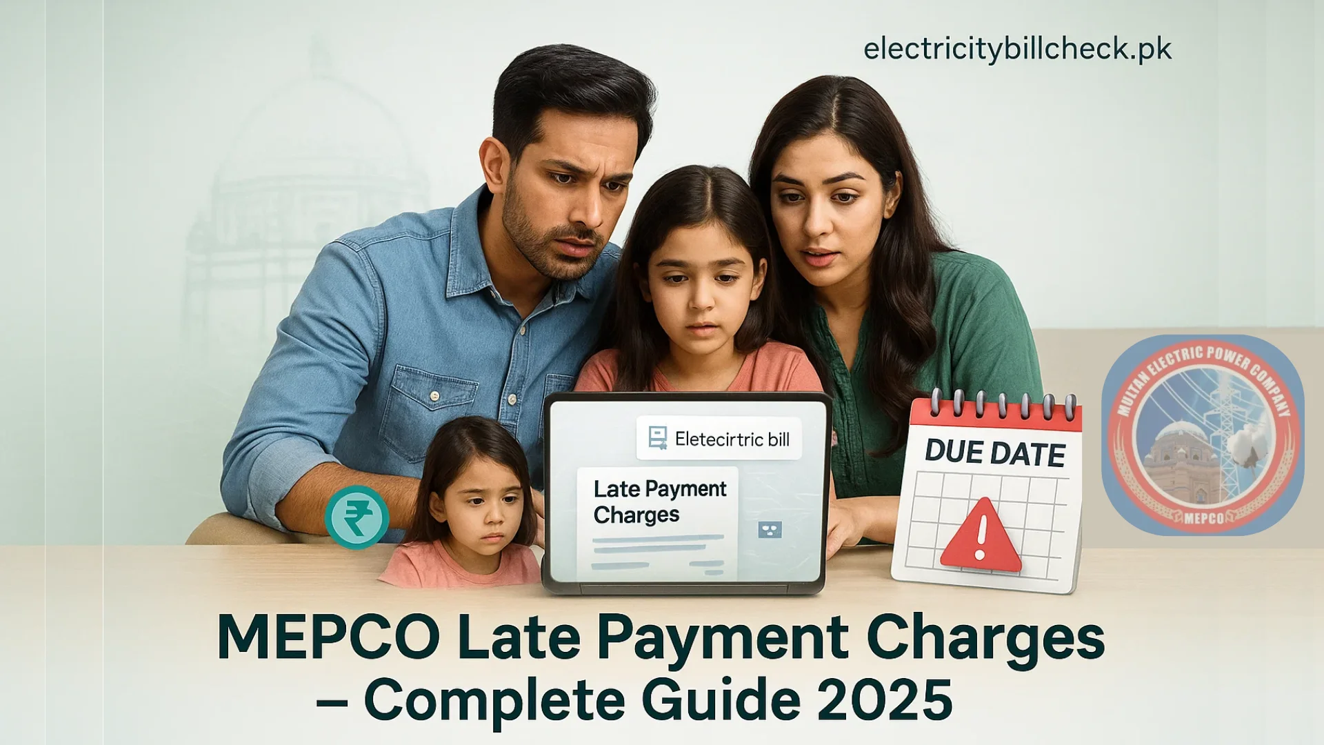 MEPCO Late Payment image