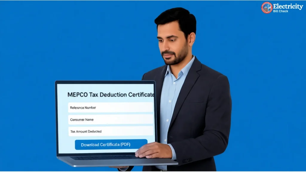 Mepco electircity tax IMAGE